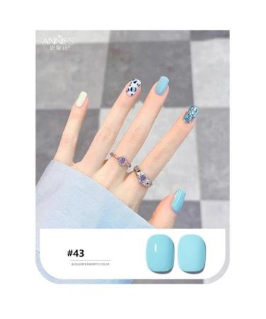 15ml Glitter UV Gel Nail Polish Glitter Sequins Soak Off UV Gel Varnish Colorful Nail Gel Polish DIY Nail Art Polish - (Color: 43 Style A) 43 / Style a