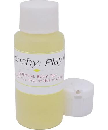Gevinchi: Play - Type For Men Scented Body Oil Fragrance Flip Cap - Light Gold - 1 oz. - ID#23921 1 Fl Oz (Pack of 1)