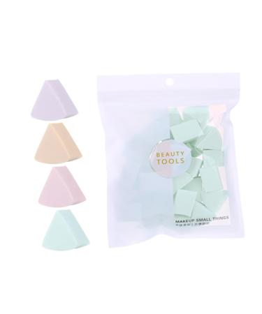 FRCOLOR 1 Face Powder Wedge Face for Cleansing Facial Sponge Pads Foundation Sponge Makeup Puff Makeup Blender Sponge Women Cosmetic Blending Sponge Soak in Water Wedges 8.3X8.3X10CM As Shown