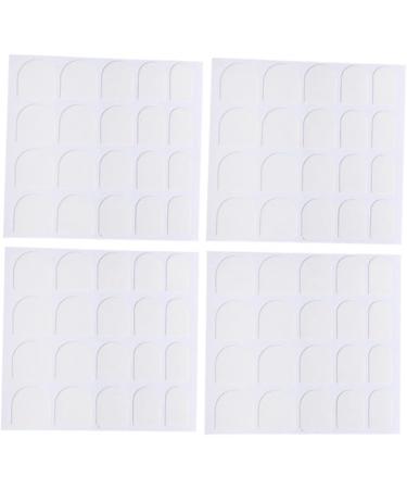 FRCOLOR 100 Sheets Removable Nail Sticker Gel False Nail Adhesive Stickers False Nail Glue Stickers Nail Tabs Manicure Nail Glue Sticker False Nail Tips White Jelly Fake Nail Patch Whitex2pcs 6.2X6.2cmx2pcs - Buy Online on GoSupps.com