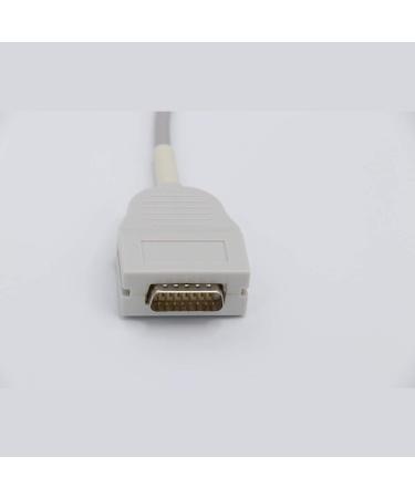 Sino-K Compatible EKG Cables for Burdick E350 E350i E550 E560 - 3m IEC Needle Plug CE/FDA Approved - Buy Online on GoSupps.com