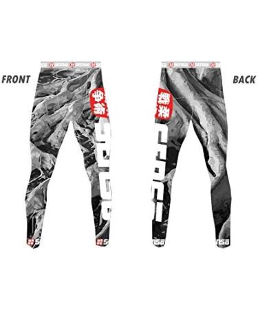 Senso Roots Spats Compression Pants for Jiu Jitsu, Grappling, Wrestling, BJJ, NOGI - Size 30 - Buy Online on GoSupps.com