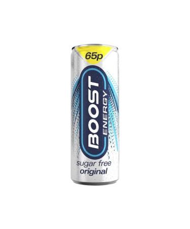 Boost Energy Drinks 24 x 250ml 65p (Sugar Free)