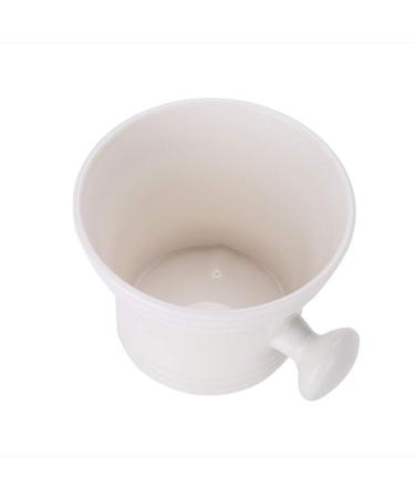 Durable Shaving Soap Mug Bowl for Easy Daily Use - Ideal for Men s Shaving Soap & Cream (White - Buy Online on GoSupps.com