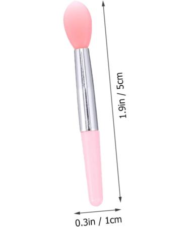 MAGICLULU Lip Plumper Lip Gloss 2 Sets Lip Gloss Brush Silicone Lipstick Brush Mini Lipsticks Lip Plumper Tools Silicone Applicator Brush Beauty Supply Beauty Products Silica Gel Pink Miss - Buy Online on GoSupps.com