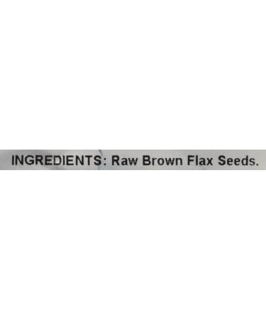 GERBS Raw Brown Flax Seeds 2 LBS - Non-GMO, Keto & Paleo, High Omega-3 & Fiber - Gluten & Peanut Free - Freshly Harvested & Packaged - Buy Online on GoSupps.com