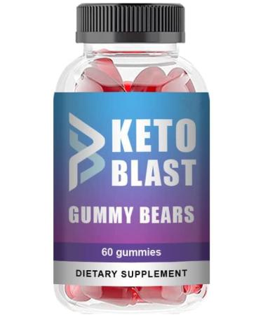 Keto Blast Gummies - Keto Blast Gummy Bears (60 Gummies - 1 Month Supply) 60 Count (Pack of 1)