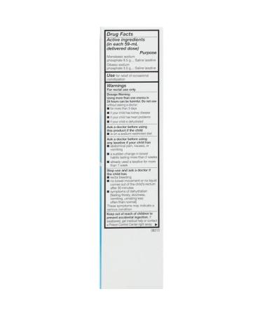 6-Pack Fleet Pedia-Lax Child Enema 2.25 oz - Constipation Relief for Kids - Buy Online on GoSupps.com