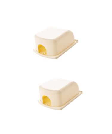 Toyandona Baby-proof socket cover socket cover 2 Safe connector cover baby security-safe socket cover protective cover protective cover switch sticker