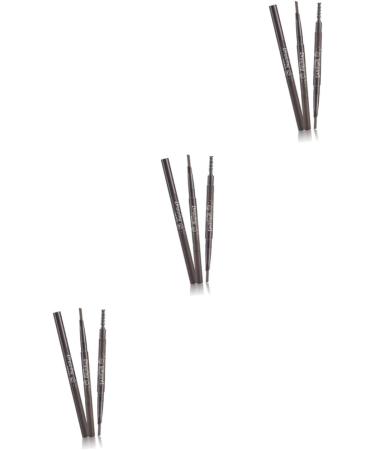 Healvian 3pcs 2 1 Eyebrow Brush Waterproof Eyebrow Pen Eyebrow Pencil Brush Eyebrow Pencil Waterproof Braider - Buy Online on GoSupps.com