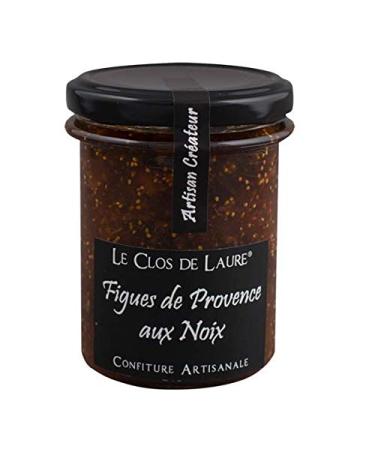 Le Clos de Laure Provencal fig jam with walnuts 220g. Figs from Provence and nuts