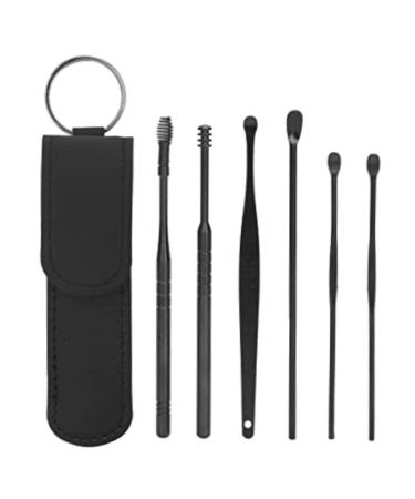 6-in-1 Ear Cleaning Kit - Stainless Steel Ear Pick Set Reusable Ear Wax Removal Tools with Storage Box for Gentle & Effective Ear Cleaning