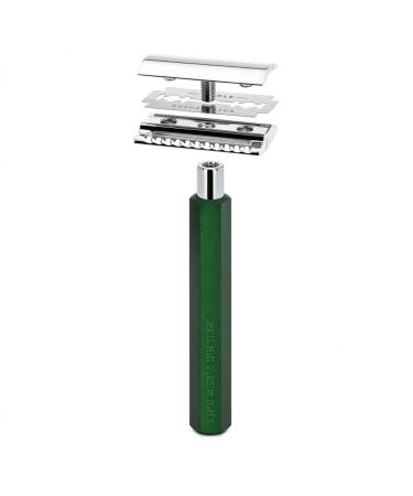 M HLE HEXAGON Forest Double Edge Safety Razor for Men - Barbershop Quality Close Shave Ideal for Daily Use International Shipping Available - Buy Online on GoSupps.com