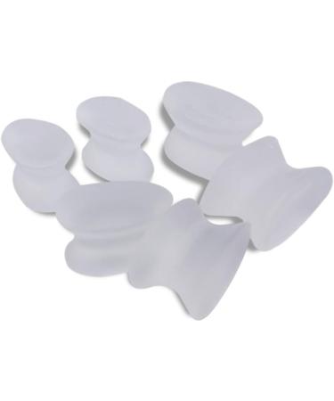 Ortho Pauher Gel Toe Separator Kit - Bunion Treatment & Pain Relief - S/M/L (3 Pairs) - Buy Online on GoSupps.com