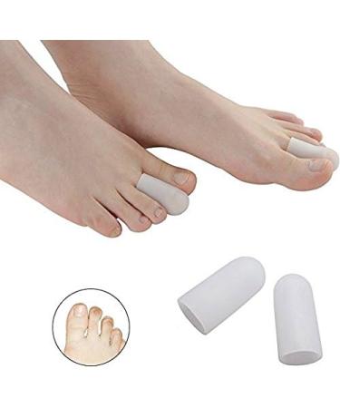PEDIMEND Silicone Gel Small Toe Caps (5PAIR) - Toe Cap Tube Protector - Toe Cushions - Prevent Blisters / Friction - Provide Relief From Hammer Toes / Bunions - UNISEX - Foot Care - Buy Online on GoSupps.com