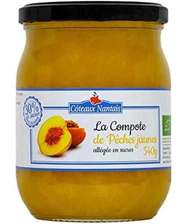 C teaux Nantais - Light Yellow Peach Compote 540G - Sold per unit - Buy Online on GoSupps.com