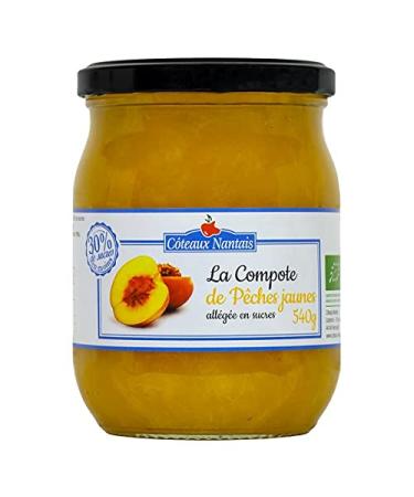 Côteaux Nantais - Light Yellow Peach Compote 540G - Unit