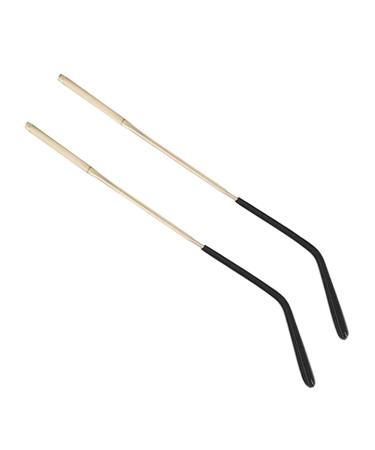 Epasha replacement ironing legs for vintage glasses* glasses legs glasses metal-brass hill-poor glasses spare parts Double tooth distance 1 mm repair of sunglasses frames 1 pair of gold parent
