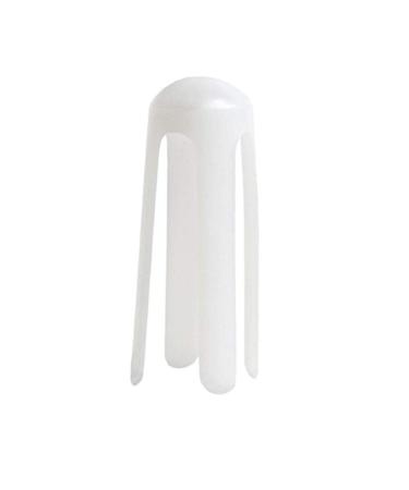 Dukal Finger Guards. Pack of 12 Plastic Finger Guards for Professionals and Patients. Large Size. for Fingers and Toes. Full Length. Disposable Medical Supplies.