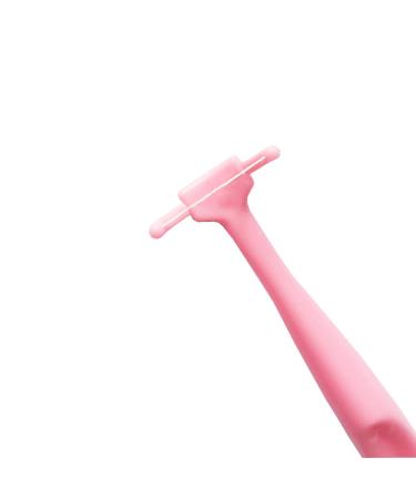 Artibetter Reusable Floss Holder - Dental Flosser Handle with 20 Pink Refill Heads for Effective Oral Care | International Shipping Available - Buy Online on GoSupps.com