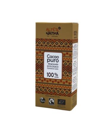 FAIR TRADE REDUCED COCOA POWDER ORGANIC GLUTEN FREE 150 g - ALTERNATIVA