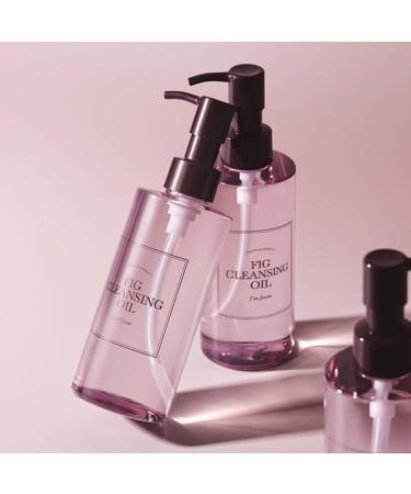 Fig Cleansing Oil - Korean Daily Makeup Remover for Sensitive Skin 5% Fig Oil & 8 Vegetable Oils Hydrating Oil Cleanser for Blackheads - Buy Online on GoSupps.com