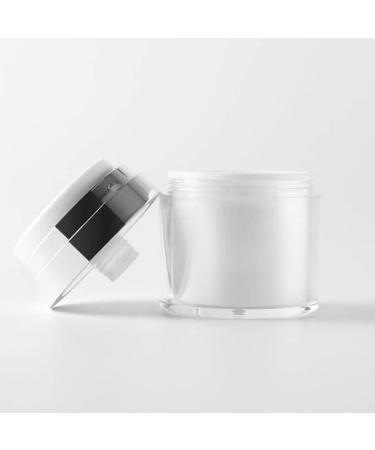 Clyictz On-The-Go Refillable Acrylic Cosmetic Containers Airless Pump Jars for Thick Moisturizer - Buy Online on GoSupps.com