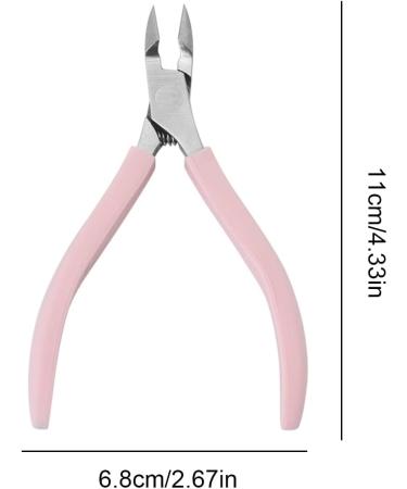 1 Piece Cuticle Nipper Professional Stainless Steel Cuticle Cutter Very Sharp Cuticle Cutter Remover Scissors Pedicure Manicure - Buy Online on GoSupps.com