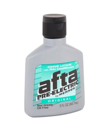 Afta Pre-Electric Shave Lotion Original 3 oz (Pack of 3) - Skin Conditioners, 3 Fl Oz - Buy Online on GoSupps.com