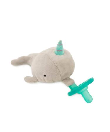 WubbaNub Infant Pacifier - Marnie Narwhal