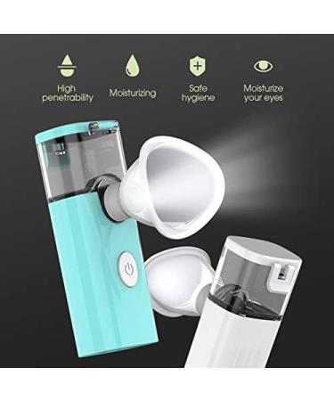 Fututech Eye Nebulizer Eye Massager Electric Eye Wash Humidifier Eye Spa Portable Vaporizer Fatigue Relief Nebulizer for Eye (Blue) - Buy Online on GoSupps.com