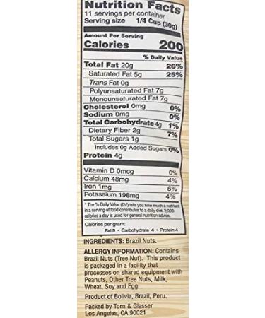 Trader Joe's Raw Brazil Nuts - Premium Quality Nuts for Snacking and Baking - Buy Online on GoSupps.com