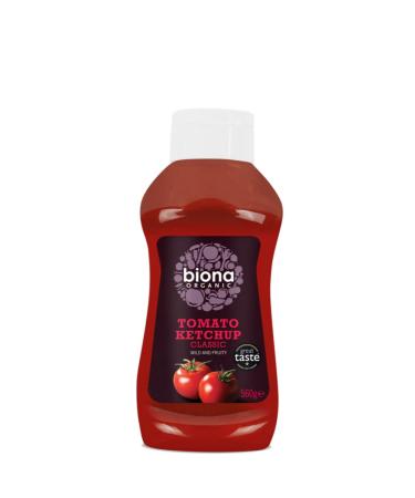 Biona Biona Set of 10 bags of Classic Squeezy ketchup 560 g