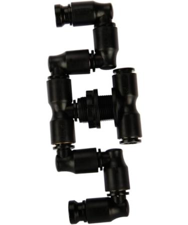 HANABASS 2pcs Reptiles Sprayers Reptile Humidifier Reptiles Cooling Nozzle Sprinkler System Reptile Terrarium mediumx2pcs Blackx2pcs - Buy Online on GoSupps.com