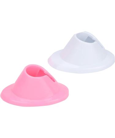 2pcs Soft Rubber Nail Polish Bottle Holder - Anti Spill Nail Polish Stand for Salon & Home Use - Perfect for Nail Art - Buy Online on GoSupps.com