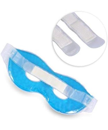 Cooling Eye Mask - Reusable Gel Mask for Relaxation & Eye Relief | International Shipping Available - Buy Online on GoSupps.com