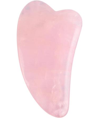 Powder Crystal Jade Scraping Board Facial Beauty Tool V In Powder Crystal - Buy Online on GoSupps.com
