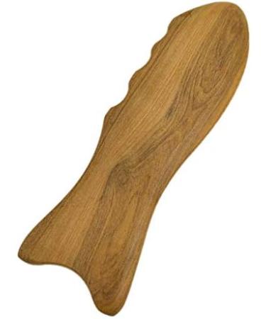 Desikixudy Wooden Fish Shape Massage Tool | Relaxing Foot Roller & Hand Massager | International Shipping Available - Buy Online on GoSupps.com