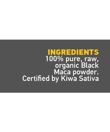  BAMBOO STORY NEW | Raw | BAMBOO STORY | BLACK Maca | Powder | Peru | Organic | 100% Pure | 900g - Buy Online on GoSupps.com