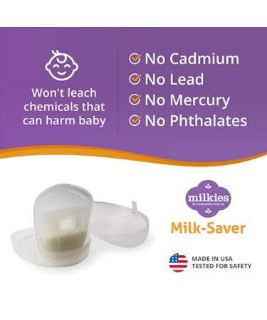 Fairhaven Health Milkies Milk-Saver | Breastfeeding Essential for Milk Storage - Buy Online on GoSupps.com