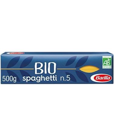  Epicerie sal e Barilla Organic Spaghetti Pasta 500 g - Pack of 3 - Buy Online on GoSupps.com