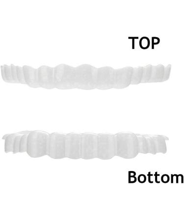 Zmoope Instant Veneers - 10 Pair Temporary Smile Cosmetics | Comfort Fit Dentures & Teeth Stickers for Perfect Smile - Buy Online on GoSupps.com