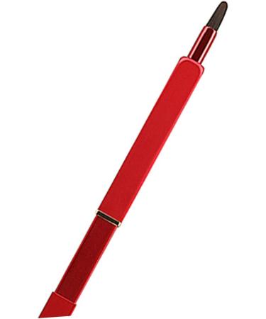 Travel Lip Brush makeup tool kit Makeup Brush Tool lipstick applicator Lip Gloss Makeup Lip Brush Lipstick Brush travel makeup brush handy lip brush make up blush 9.3*1cm Red - Buy Online on GoSupps.com