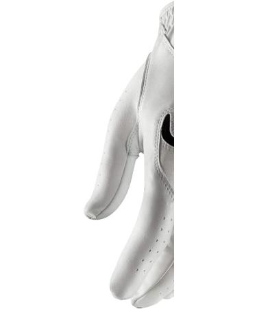 2020 Mizuno Elite Golf Glove Left Medium in White/Black - Premium Quality - Buy Online on GoSupps.com