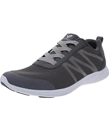 Vionic Women's Agile Shay Leisure Sneakers - Supportive Walking Shoes That Include Three-Zone Comfort with Orthotic Insole Arch Support Sneakers for Women Active Sneakers 9 Grey and Blue