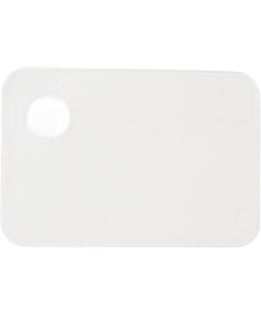  Julyue Acrylic Cosmetic Palette with Spatula Thumb Hole Nail Art Mixing Palette Transparent Drawing Mixing Palette Cosmetic Makeup Palette for Liquid Foundation - Buy Online on GoSupps.com