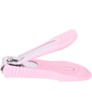 Pink Nail Clipper Toenail Clippers Multifunctional Stainless Steel Nail Scissors Fingernail Cutter for Nail Art Salon and Home Thick Nails Seniors - Buy Online on GoSupps.com