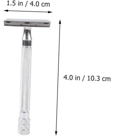 Beaupretty Manual Mustache & Body Hair Razor Set | Metal Safety Razor & Trimmer for Precision Grooming - Buy Online on GoSupps.com