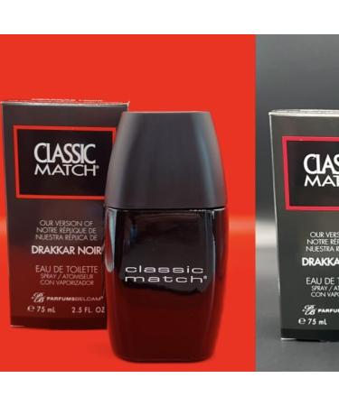 PB ParfumsBelcam Classic Match our Version of Drakkar Noir EDT 2.5 Fl Oz (F37437-04-DN) (Pack of 2) 2.5 Fl Oz (Pack of 2) - Buy Online on GoSupps.com