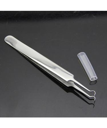 Acne Blemish Blackhead Comedone Stainless Steel Blemish Extractor Too Bend Curved Premium Blackhead Acne Pimple Comedone Clip Remover Tool 1# - Buy Online on GoSupps.com